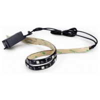 TIRA LED GEMBIRD USB RGB LED STRIP 2 X 50CM