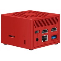 MINI PC LEOTEC INTEL N100 12GB 256GB M.2 WIN11 PRO PRE-INSTAL ROJO
