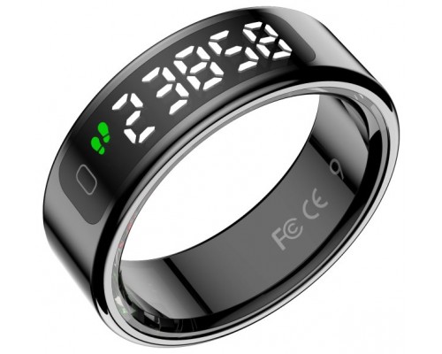 LEOTEC SMART RING KOR MAU NEGRO TALLA 8