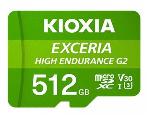 MICRO SD KIOXIA 512GB HIGH ENDURANCE G2-DI10 MICRO SD KIOXIA 512GB HIGH ENDURANCE G2