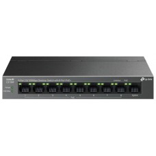 SWITCH DE SOBREMESA DE 9 PUERTOS A 10/100 MBPS CON 8 PUERTOS POE+