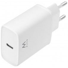 CARGADOR MOVIL EWENT USB-C AC PD 1 PUERTO (20W) BLANCO
