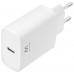 CARGADOR EWENT USB-C AC PD 1 PUERTO (20W) BLANCO