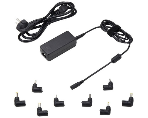 EWENT CARGADOR AUTOMATICO UNIVERSAL NOTEBOOK 45W CON 8 PUNTAS