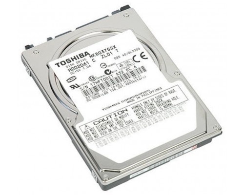 HD TOSHIBA 2,5" 80GB SATASATA 5400RPM