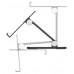 SOPORTE TABLET AISENS SOBREMESA XXL AJUSTABLE (2 PIVOTES)