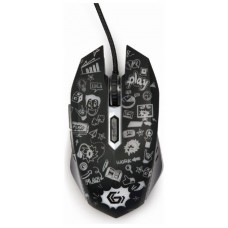 RATON GEMBIRD MUS-6B-GRAFIX-01 OPTICAL 3600DPI NEGRO USB