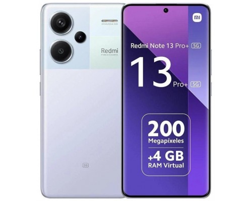 SMARTPHONE XIAOMI REDMI NOTE 13 PRO+ 5G 6,67 8GB RAM 256GB ROM AURORA PURPLE