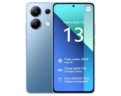 SMARTPHONE XIAOMI REDMI NOTE 13 6,67 8GB RAM 256GB ROM BLUE