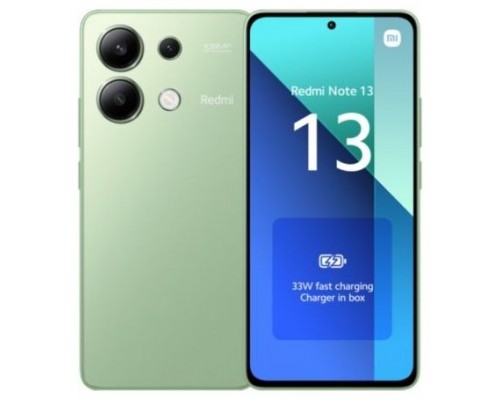 SMARTPHONE XIAOMI REDMI NOTE 13 6,67 8GB RAM 256GB ROM MINT GREEN