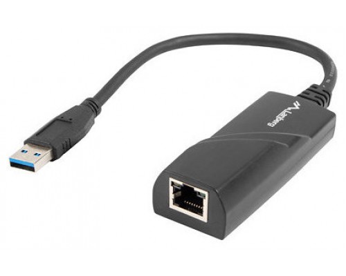 ADAPTADOR RED LANBERG USB 3.0 A ETHERNET RJ45 GIGABIT