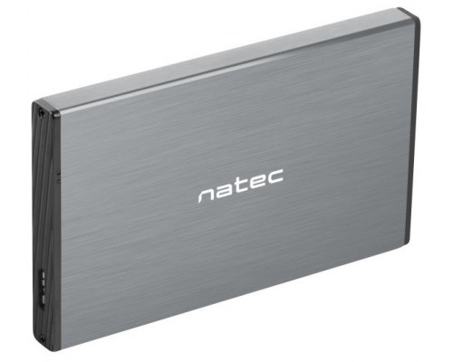 CAJA EXTERNA NATEC RHINO GO DISCO DURO 2,5" USB 3.0 SATA GRIS