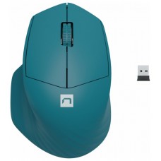 RATON NATEC SISKIN 2 1600 DPI AZUL BLUETOOTH PILAS