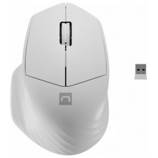 RATON NATEC SISKIN 2 1600 DPI BLANCO BLUETOOTH PILAS