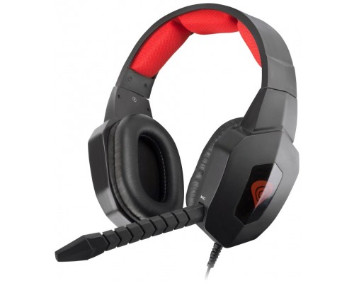 AURICULARES GAMING GENESIS ARGON 400 2.0 MINI JACK NEGRO-ROJO