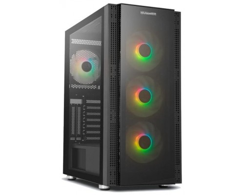 CAJA NOX SEMITORRE HYPERFLOW HUMMER AERO ARGB NEGRO USB 3.0 TYPE C