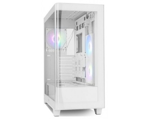 CAJA NOX HUMMER ETHER ATX SEMITORRE CRISTAL CURVO BLANCO-DI27 CAJA NOX HUMMER ETHER ATX SEMITORRE CRISTAL CURVO BLANCO