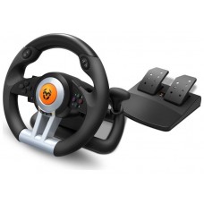 VOLANTE Y PEDALES KROM K-WHEEL MULTIPLATAFORMA NEGRO