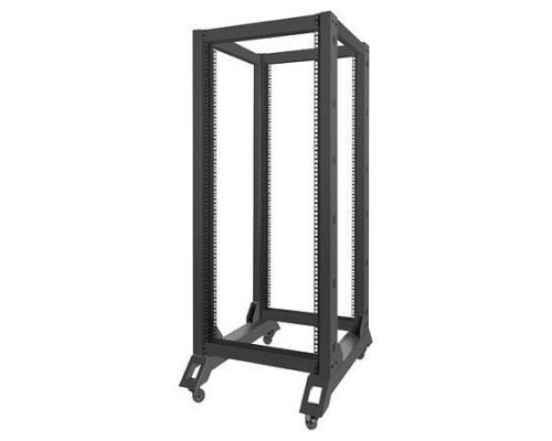 ARMARIO LANBERG ABIERTO RACK 19" 27U 600X800 NEGRO