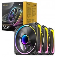 VENTILADOR CPU ANTEC ORBIT ARGB 3X VENT REVERSE 120MM RGB NEGRO