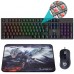 PACK HIDITEC TECLADO GAMING GK400+RATON BLITZ + ALFOMBRILLA T-FENIX M