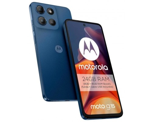 SMARTPHONE MOTOROLA MOTO G15 4G 8GB/512GB SEA BLUE
