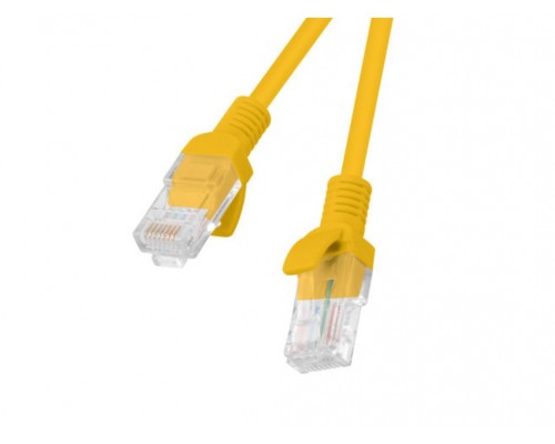 CABLE RED LANBERG LATIGUILLO CAT.6 UTP 2M NARANJA FLUKE PASSED