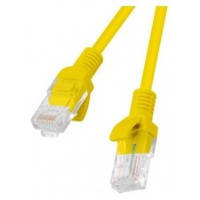 CABLE RED LANBERG LATIGUILLO CAT.6 UTP 2M AMARILLO FLUKE  PASSED