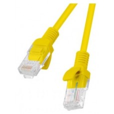 CABLE RED LANBERG LATIGUILLO CAT.6 UTP 3M AMARILLO FLUKE  PASSED