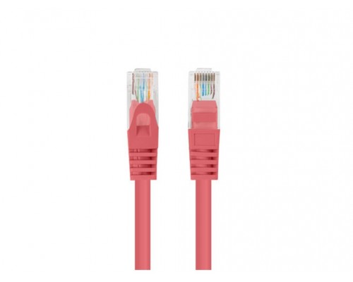 CABLE RED LANBERG LATIGUILLO CAT.6 UTP 7.5M ROJO FLUKE PASSED