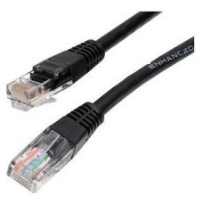 CABLE RED GEMBIRD UTP CAT5E MOLDEADO 0,5M NEGRO