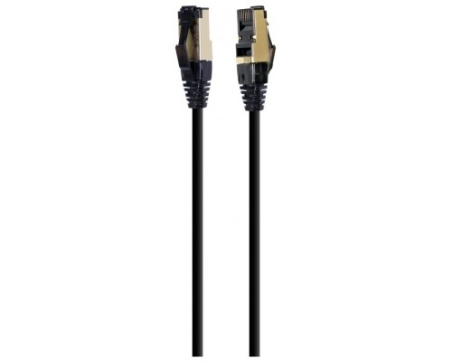 CABLE RED S-FTP GEMBIRD  CAT 8 LSZH NEGRO 15 M