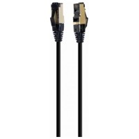 CABLE RED S-FTP GEMBIRD  CAT 8 LSZH NEGRO 1 M