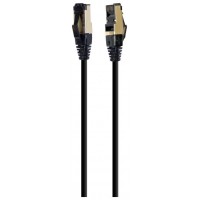 CABLE RED S-FTP GEMBIRD  CAT 8 LSZH NEGRO 3 M