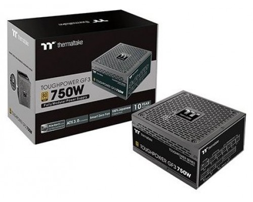 FUENTE ALIMENTACION THERMALTAKE TOUGH POWER GF3 750W 80+ GOLD