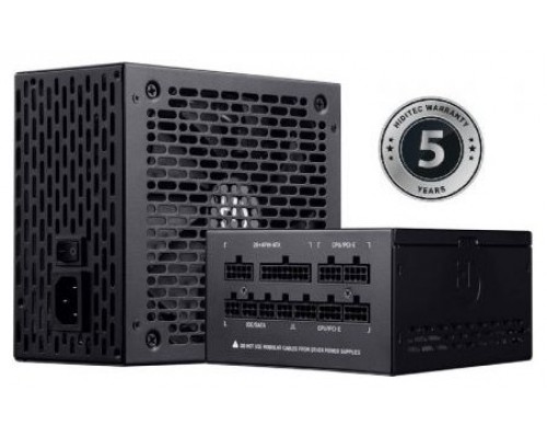 FUENTE DE ALIMENTACION HIDITEC GAMING FULL-MODU 750W GDX750 DC/DC 80+ GOLD