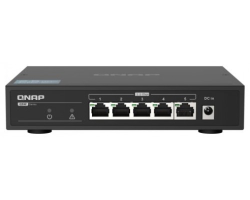 QNAP QSW-1105-5T SWITCH5PORT 2.5GBPSPERPAUTO NEG 2.5G/1G/100M UNM