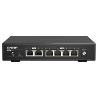 SWITCH QNAP QSW-2104-2T NO ADMINISTRADO 2.5G ETHERNET 100/1000/2500 NEGRO