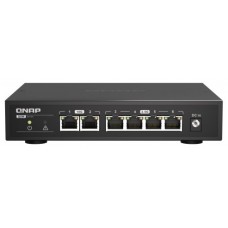 SWITCH QNAP QSW-2104-2T NO ADMINISTRADO 2.5G ETHERNET 100/1000/2500 NEGRO