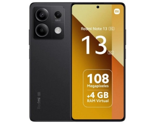 SMARTPHONE XIAOMI REDMI NOTE 13 5G 6,67 8GB RAM 256GB ROM BLACK