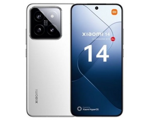 SMARTPHONE XIAOMI 14 6,36 5G HDR10 AMOLED 12GB/512GB WHITE
