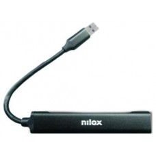 HUB NILOX 4 PUERTOS USB 1X3.0 +3X2.0