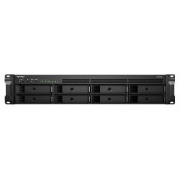 NAS SYNOLOGY RS1221RP+ 2U 8BAY 22GHZ QC RPS EXT4GB DDR4 4X 1GBE 2X USB3.2