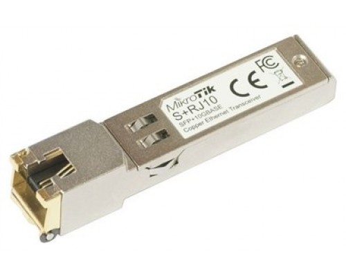 MODULO SFP+ CONVERSOR MIKROTIK RJ45  S+RJ10