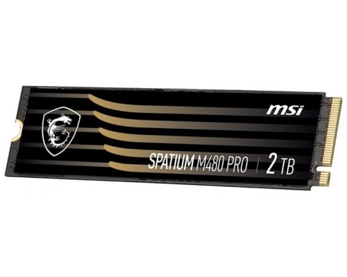 SSD MSI SPATIUM M480 PRO 2TB PCIE4 NVME M2