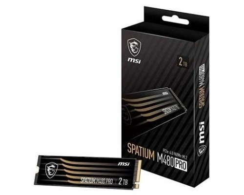 SSD MSI SPATIUM M480 PRO 2TB PLAY PCIE4