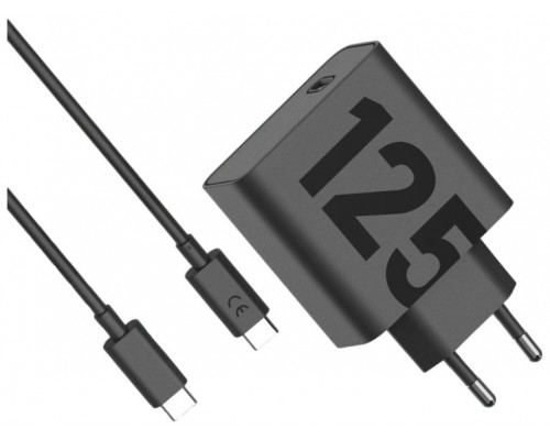 CARGADOR DE PARED MOTOROLA 125W GANFAST 1XUSB-C + CABLE