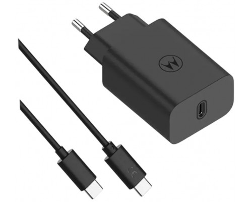 CARGADOR DE PARED MOTOROLA 30W 1XUSB-C + CABLE
