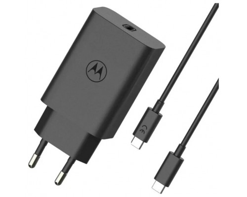 CARGADOR DE PARED MOTOROLA 68W GAN 1XUSB-C + CABLE