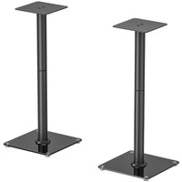 SOPORTE UNIVERSAL AISENS SUELO ALTAVOCES NEGRO